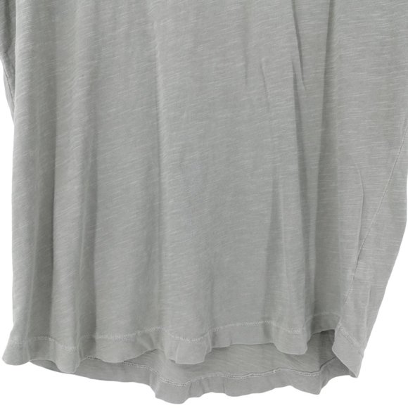 Buck Mason V-neck Slub Curved Hem T-Shirt Size S New NWT Green Short Sleeve - Picture 5 of 11